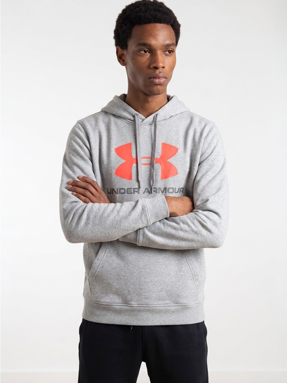 Under Armour Unisex Gray Hoodie | Size L